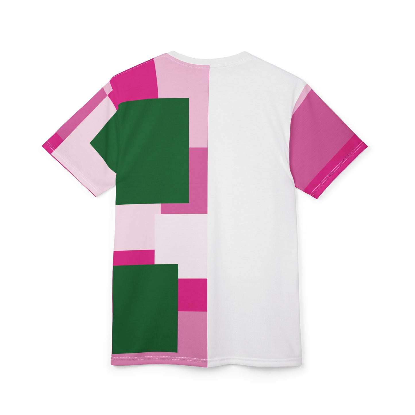 Keep on Going, Growing, Glowing in God Tee (Pink & Green)